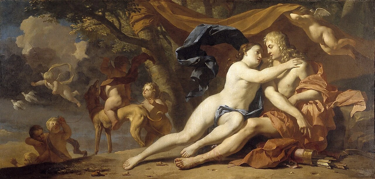 1622-Karel Dujardins - Venere e Adone
